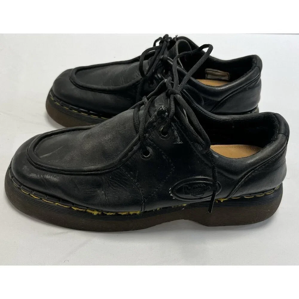 Grunge/Distressed/Hipster/GrampaCore Vintage Dr. Martens Size 10US Black 🤍